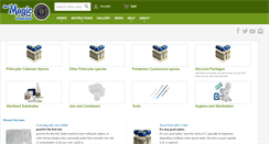 Desktop Screenshot of magic-spores-shop.com
